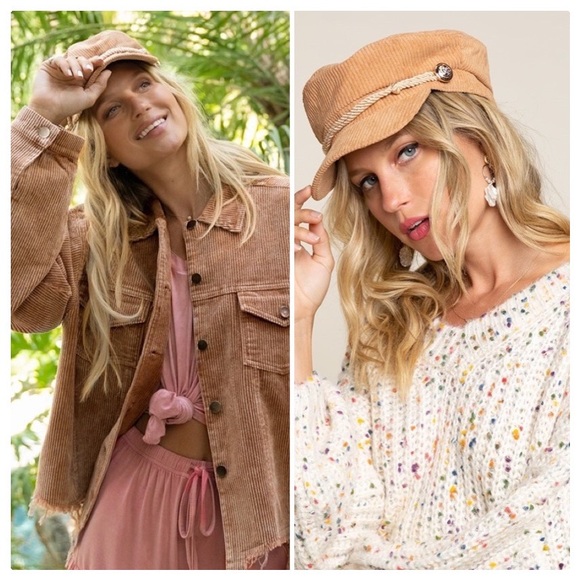 POL Newsboy Must Have Corduroy Hat - Picture 9 of 13